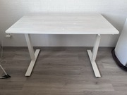 Biurko Ikea TROTTEN regulowane białe