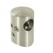 Mocowanie pręta balustrady rurka 12mm nierdzewny 