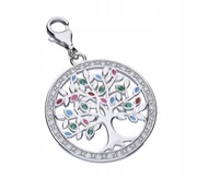 ZAWIESZKA CHARMS WISIOREK SREBRO 925 DRZEWO ŻYCIA