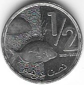 Maroko 1/2 dirham 2012