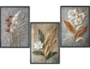 Plakaty tryptyk susz, natura 3szt.- 40x50cm