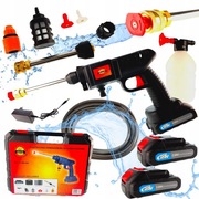 Myjka akumulatorowa Meister + wąż + akcesoria