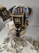 Box na pieniądze pull box zdrapki prezent urodzinowy ze słodyczami 18