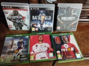 Zestaw gier PS3 x box one pc 
