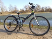 Rower bTwin Poply Decathlon juniorski miejski 24 cale