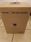 PetTec Cam Buddy z automatycznym podajnikiem karmy dla kotów i psów z WiFi