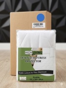 PIKOWANY OCHRANIACZ NA MATERAC DOUBLE 137x190+30 | NOWY High Living(4)