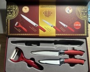 Zestaw noży ceramicznych + 2 duże stalowe gratis