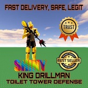 SHINY King Drillman | Toilet Tower Defense | TTD |