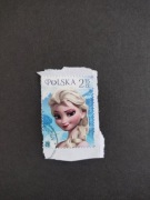 Znaczek z bajki kraina lodu 