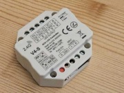 V4-S Sterownik instalacji 4 kanałowy CCT RGB RGB+W 12-24V 4x3A 2.4GHz