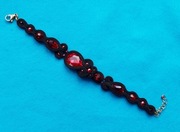 Bransoletka sutasz Czarna Czerwona