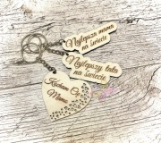 Brelok breloczek dzień matki ojca