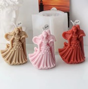 PARA MŁODA NOWOŻEŃCY forma silikonowa 10.6*9.5 do odlewów Świec Czekolady 