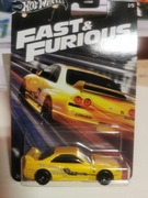 NISSAN SKYLINE GT-R (BCNR33) 1-5, FAST FURIOUS -HOT WHEELS