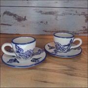 Filiżanka ceramiczna do espresso Bolesławiec zestaw ceramika Bolesławiec 