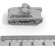 7TP dwuwieżowy w skali 1:144