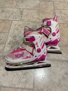 Łyżwy figurowe Vizari Princess, regulowane, rozmiar: 31-34