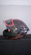 Kask motocyklowy - rozmiar L - kask integralny z blendą 