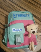 Śliczny Plecak Z Wyjmowanym Misiem