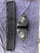 Bmw f10 Kratki kratka zaślepki halogeny zderzaka 