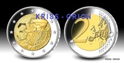 2 Euro 2022 - A - Niemcy - 35 Lat Programu Erasmus  
