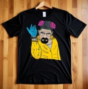 Czarna  męska  koszulka Breaking Bad