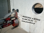 Nowe Miasto Lubawskie-wiercenie w betonie 