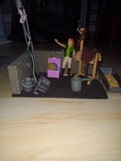 Koń zestaw do mycia i jedzenia