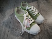 Trampki zielone Claudia Ghizzani