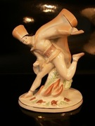 FIGURKA ĆMIELÓW, Zakopane Zakopane, JANOSIK sygnatura l.60 XX w