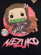 DEMON SLAYER KIMETSU NO YAJBA NEZUKO XL CZARNY T-SHIRT DLA FANA JAPONI