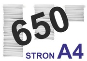 KSERO KOPIA ODBITKA A4 mono do 650 stron KIELCE