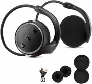 Nauszne sportowe bezprzewodowe słuchawki Bluetooth mikrofon BT 5.0