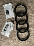 AUDI Q7 czarny emblemat 316x111mm