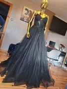 Zjawiskowa suknia balowa na studniówkę r38. Polski producent.