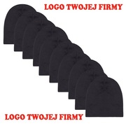 Czapka Bawełniana na micro polarze z logo