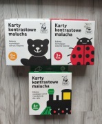 Karty kontrastowe malucha Kapitan Nauka