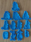 MUMINKI MOOMIN DUŻY ZESTAW FOREMEK 12 SZTUK