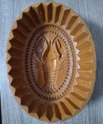 Ceramiczna forma do galarety Rak unikat kamionka