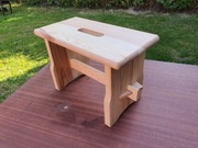 Stołek drewniany 20,5 x 29,5 x 16 cm