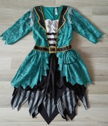 George Piratka kostium karnawałowy strój sukienka 40/42 + OPASKA DO WŁOSÓW 