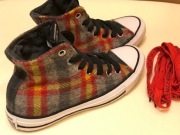 Converse All Star Hi, Trampki Woolrich r. 36,5