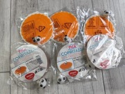 Silikonowe pokrywki do zaparzania herbaty z uchwytem 6szt