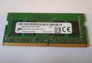Pamięć RAM Micron 4GB DDR4 SO-DIMM 2666 MHz MTA4ATF51264HZ-2G6E1