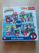 Puzzle Spidey i super kumple 4w1