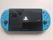 Konsola PS VITA AQUA BLUE NIEBIESKA UNIKAT PCH-2000 256GB PSX PSP VITA