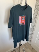 Adidas koszulka t shirt M oversize logo grafika streetwear unisex
