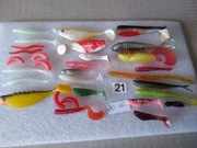 Gumowe przynęty spinningowe na okonie.