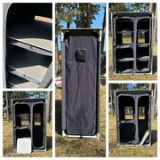 SOLIDNA Szafka szafa KEMPINGOWA 140/90/51 (jak NOWA)